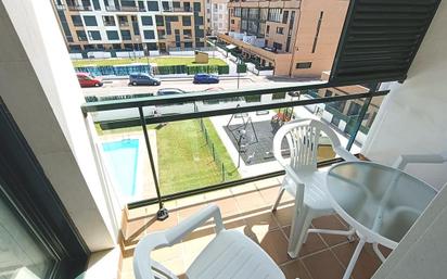 Balcony of Apartment for sale in Llanes  with Terrace and Swimming Pool