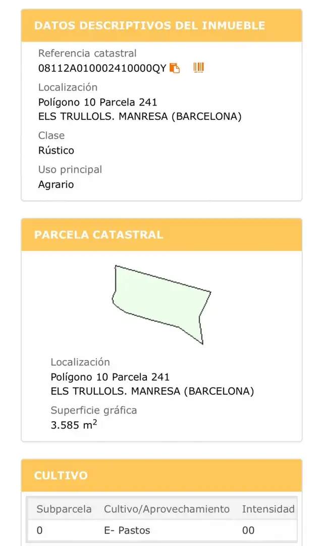 Rural land for sale in Fonts dels Capellans - Sagrada Família, imagen 7