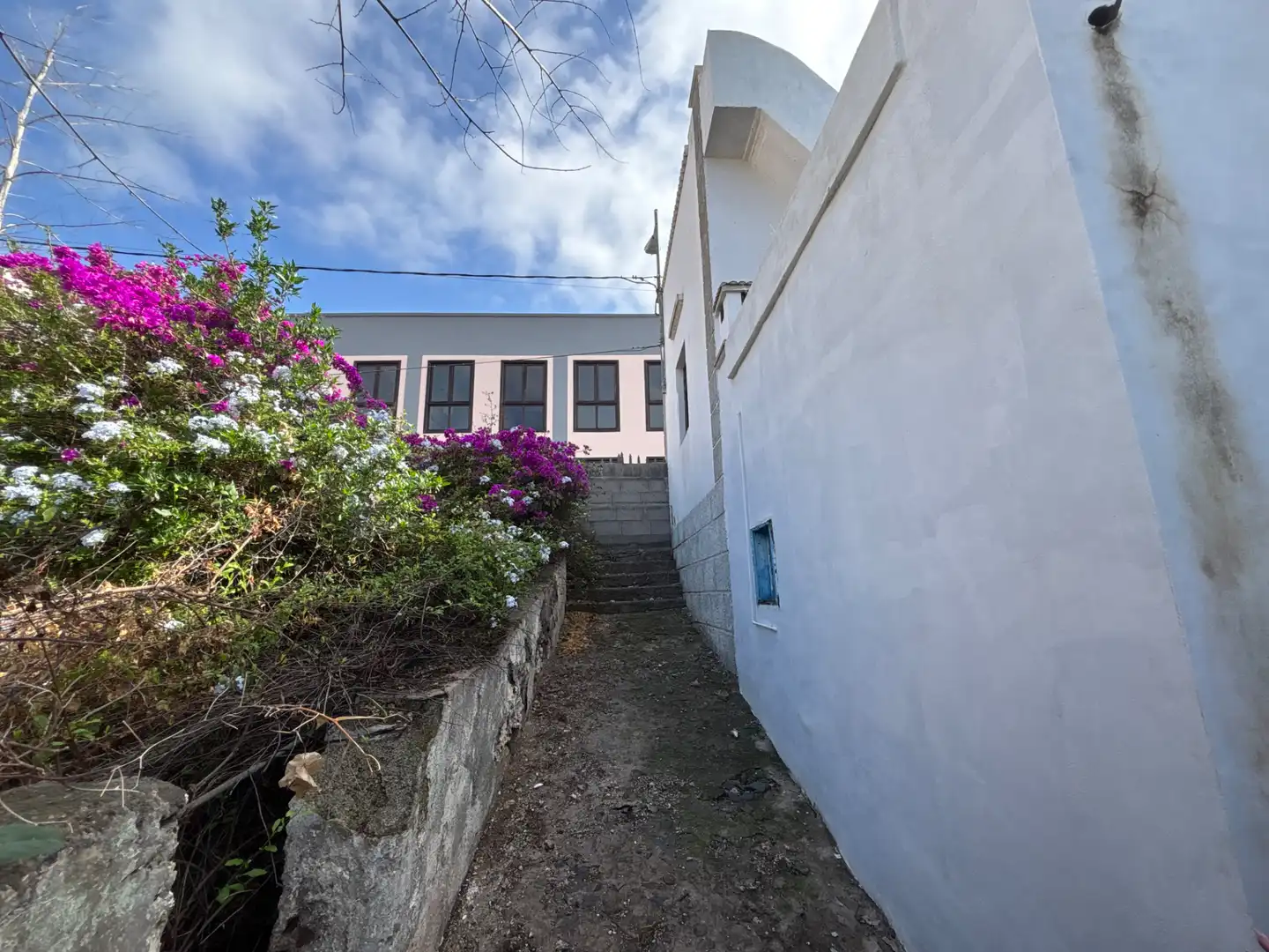 Vista exterior de Casa o xalet en venda en Buenavista del Norte amb Jardí privat i Terrassa