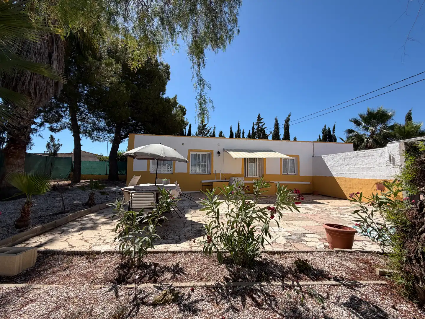Vista exterior de Casa o xalet en venda en Aspe amb Aire condicionat, Calefacció i Jardí privat