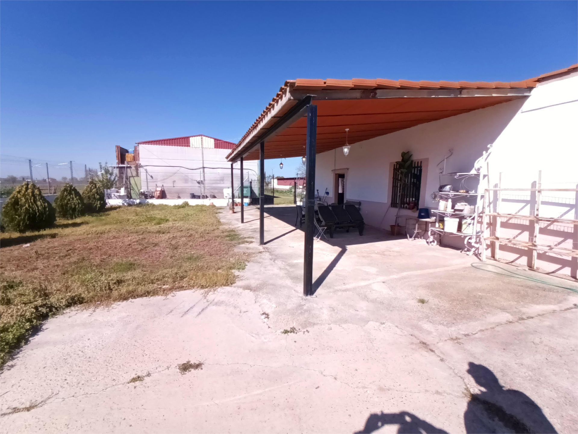 Vista exterior de Finca rústica en venda en La Garrovilla 
