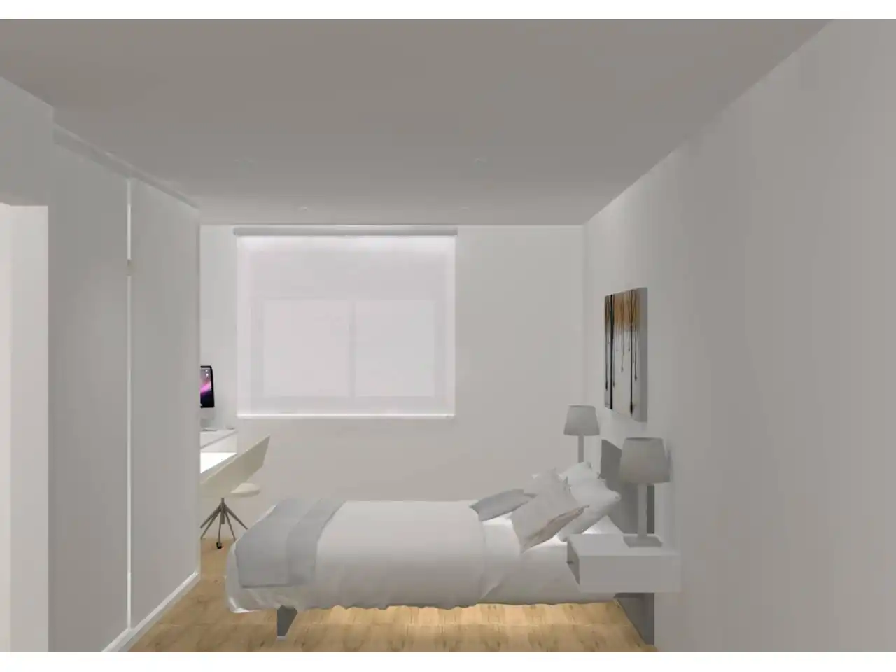 Habitación de Casa adosada en venta en La Roca del Vallès con Aire acondicionado, Calefacción y Jardín privado