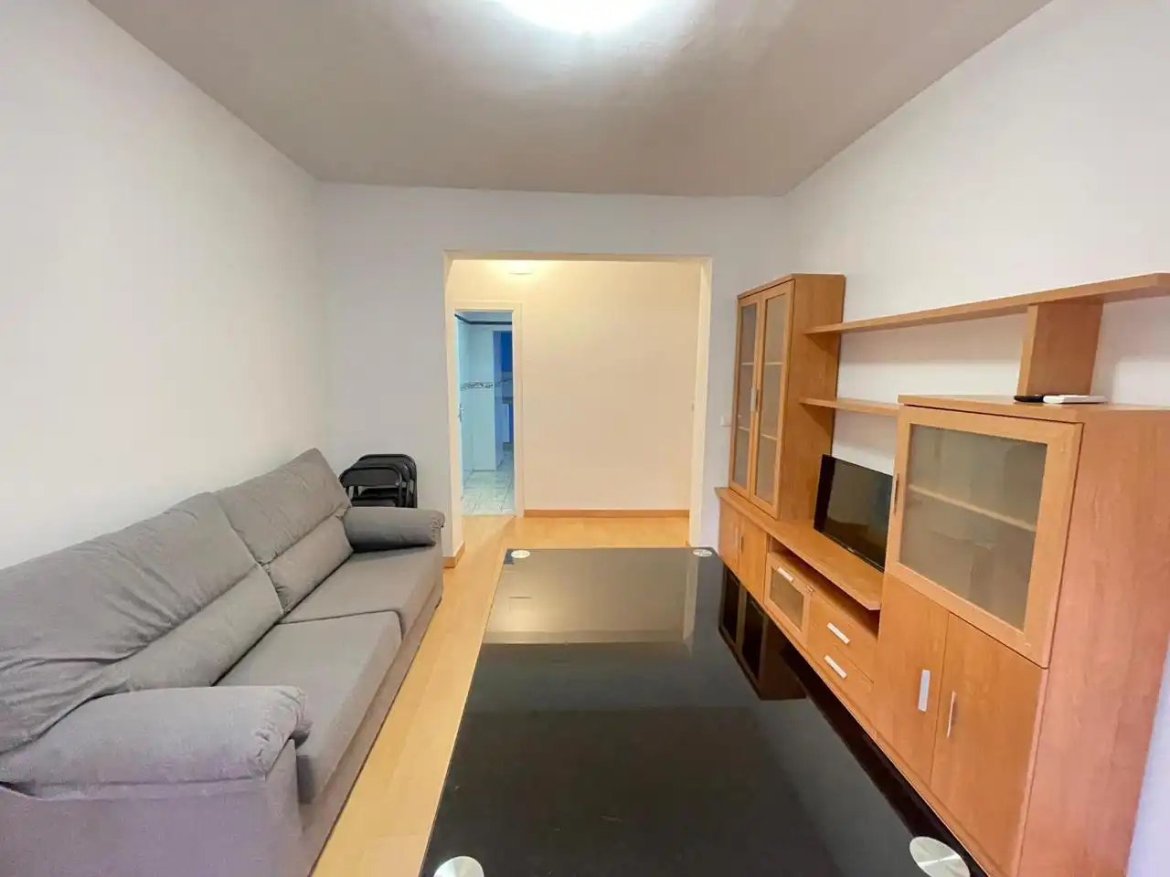 Sala de estar de Piso de alquiler en Sevilla con Aire acondicionado, Amueblado y Balcón
