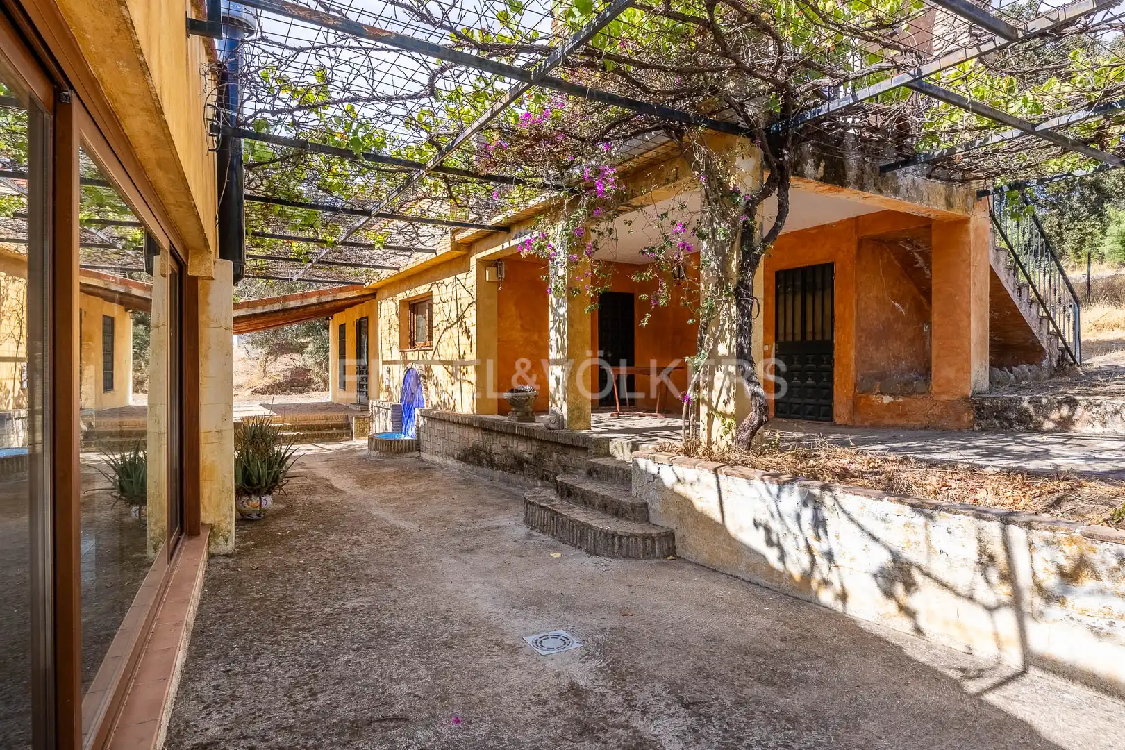 Vista exterior de Finca rústica en venta en El Castillo de las Guardas con Calefacción, Jardín privado y Terraza