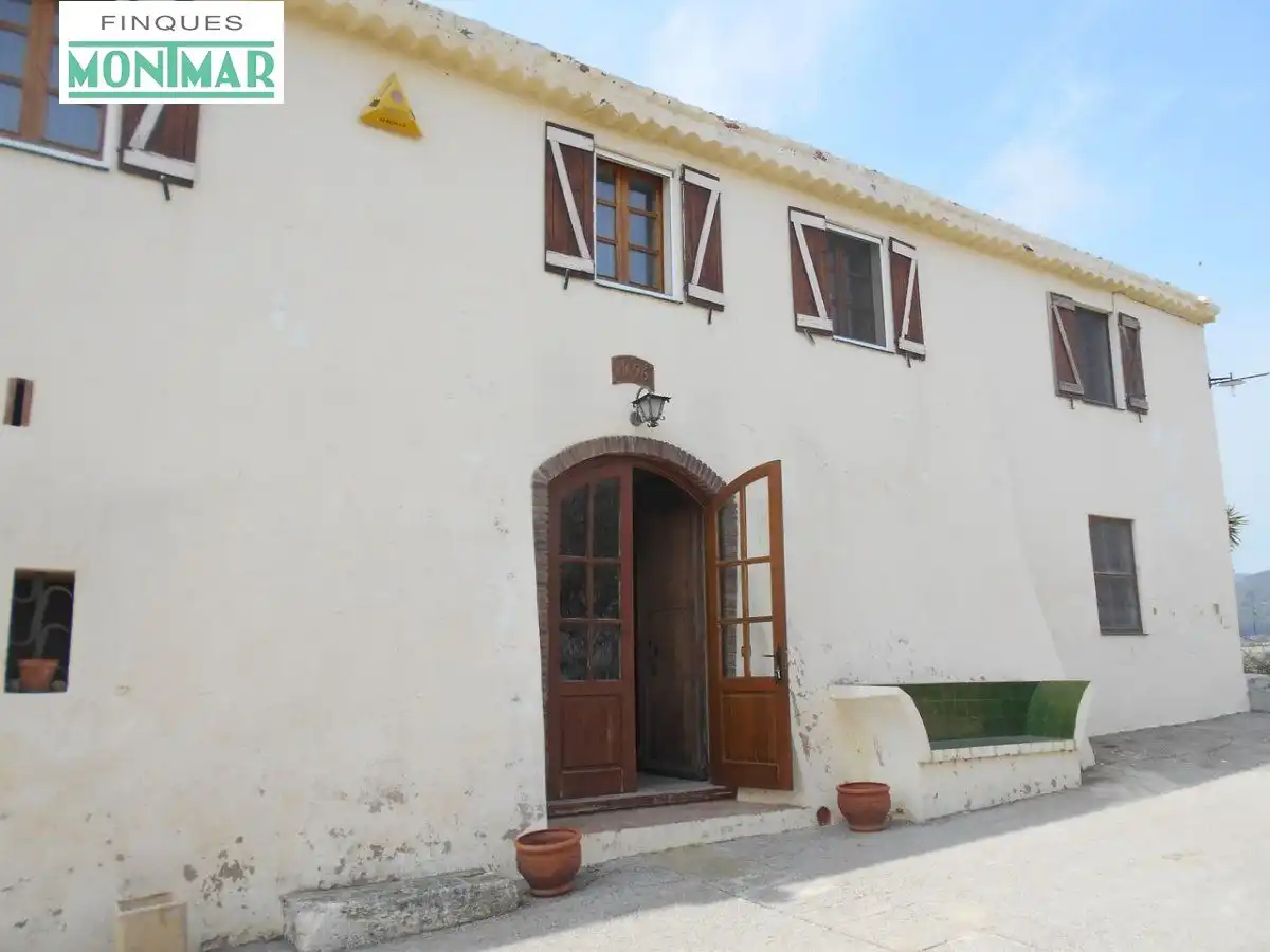 Exterior view of Country homes for sale in Sant Jaume dels Domenys  with Private garden and Storage room