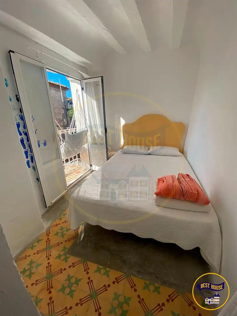 Schlafzimmer von Country house zum Verkauf in Villar del Infantado mit Terrasse und Balkon