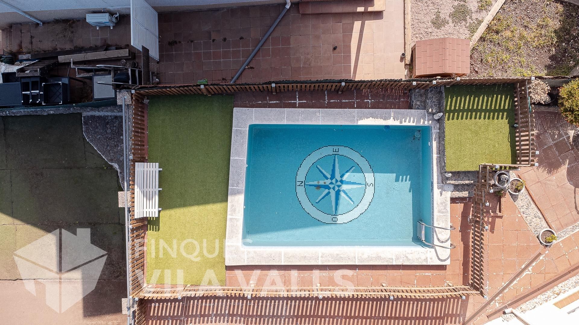 Piscina de Casa o xalet en venda en Bigues i Riells amb Calefacció, Jardí privat i Terrassa