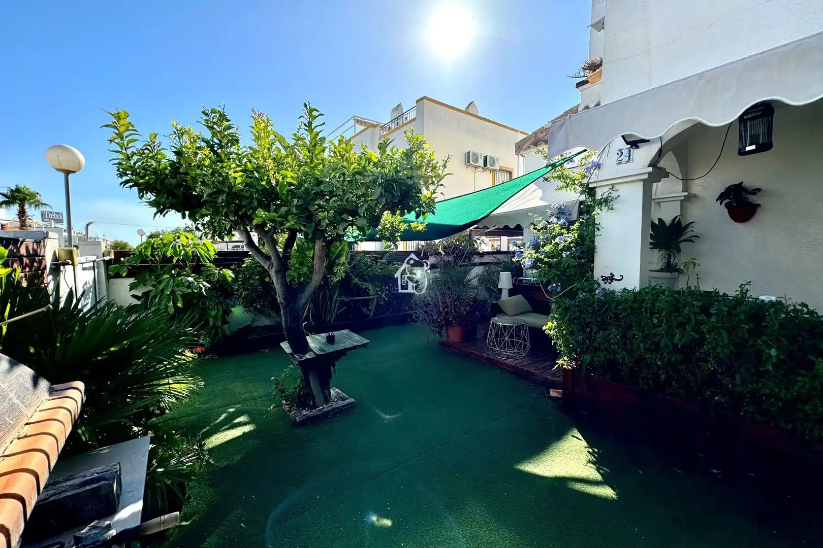 Terraza de Casa o chalet de alquiler en Torrevieja con Piscina