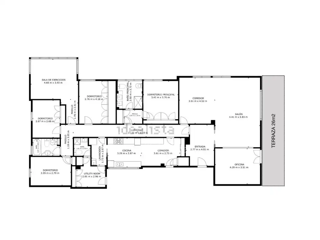Wohnung zum Verkauf in Barcelona mit Privatgarten, Terrasse und Gemeinschaftspool