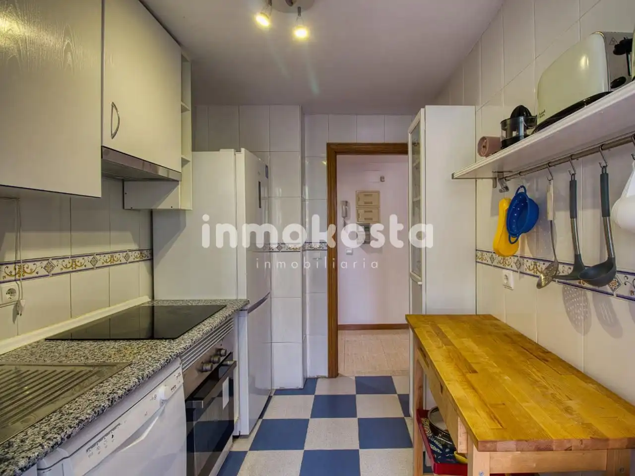 Kitchen of Ground floor for sale in Villajoyosa / La Vila Joiosa  with Air Conditioner, Terrace and Community pool