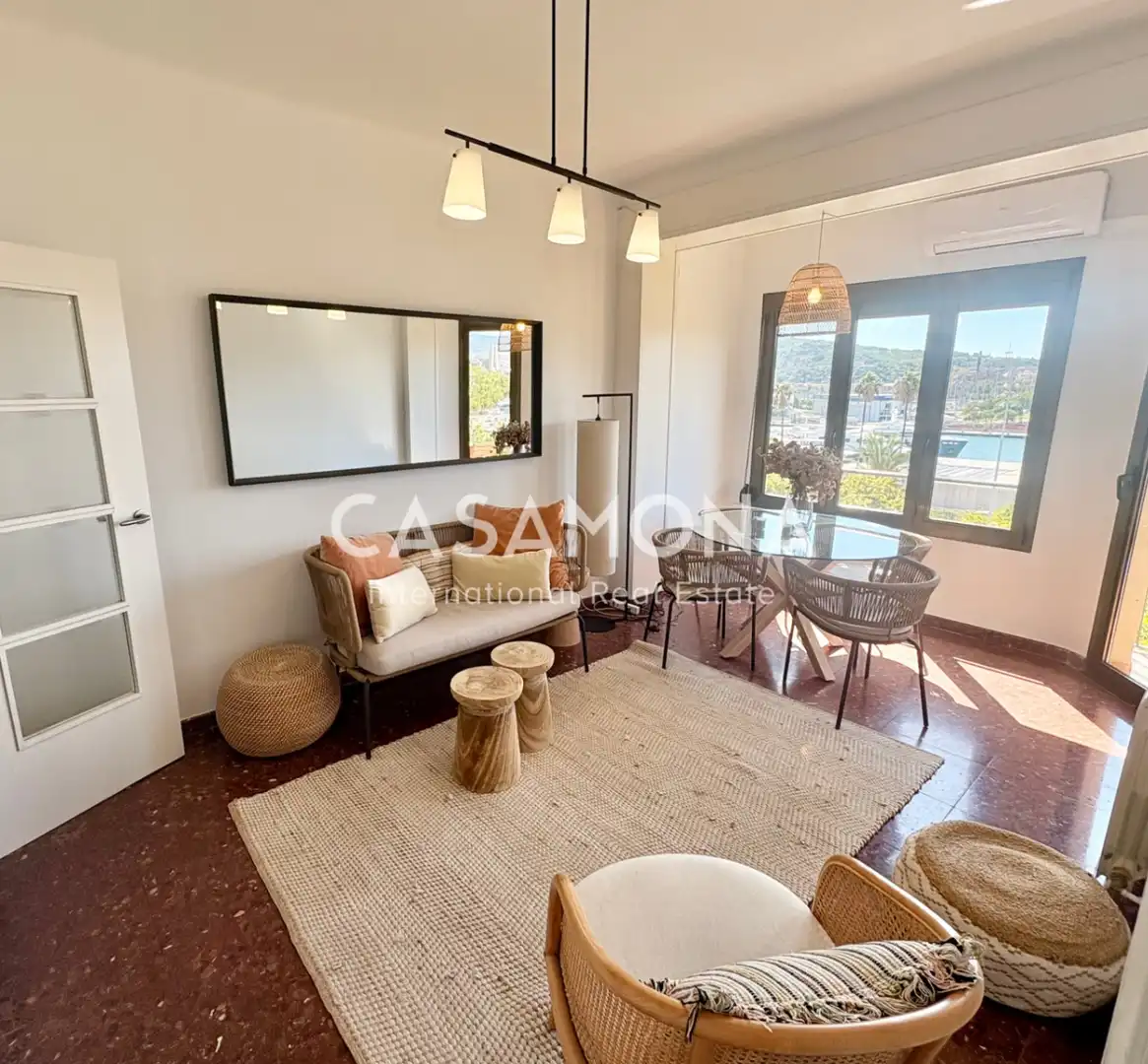 Sala de estar de Apartamento en venta en Barcelona con Aire acondicionado, Calefacción y Terraza