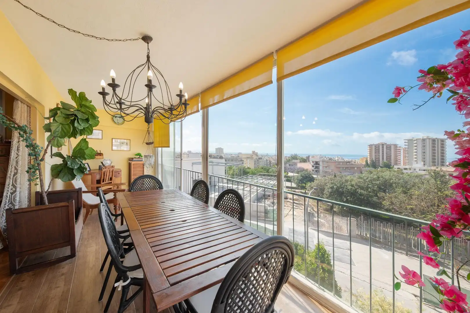 Terrace of Flat for sale in  Palma de Mallorca  with Air Conditioner, Private garden and Terrace