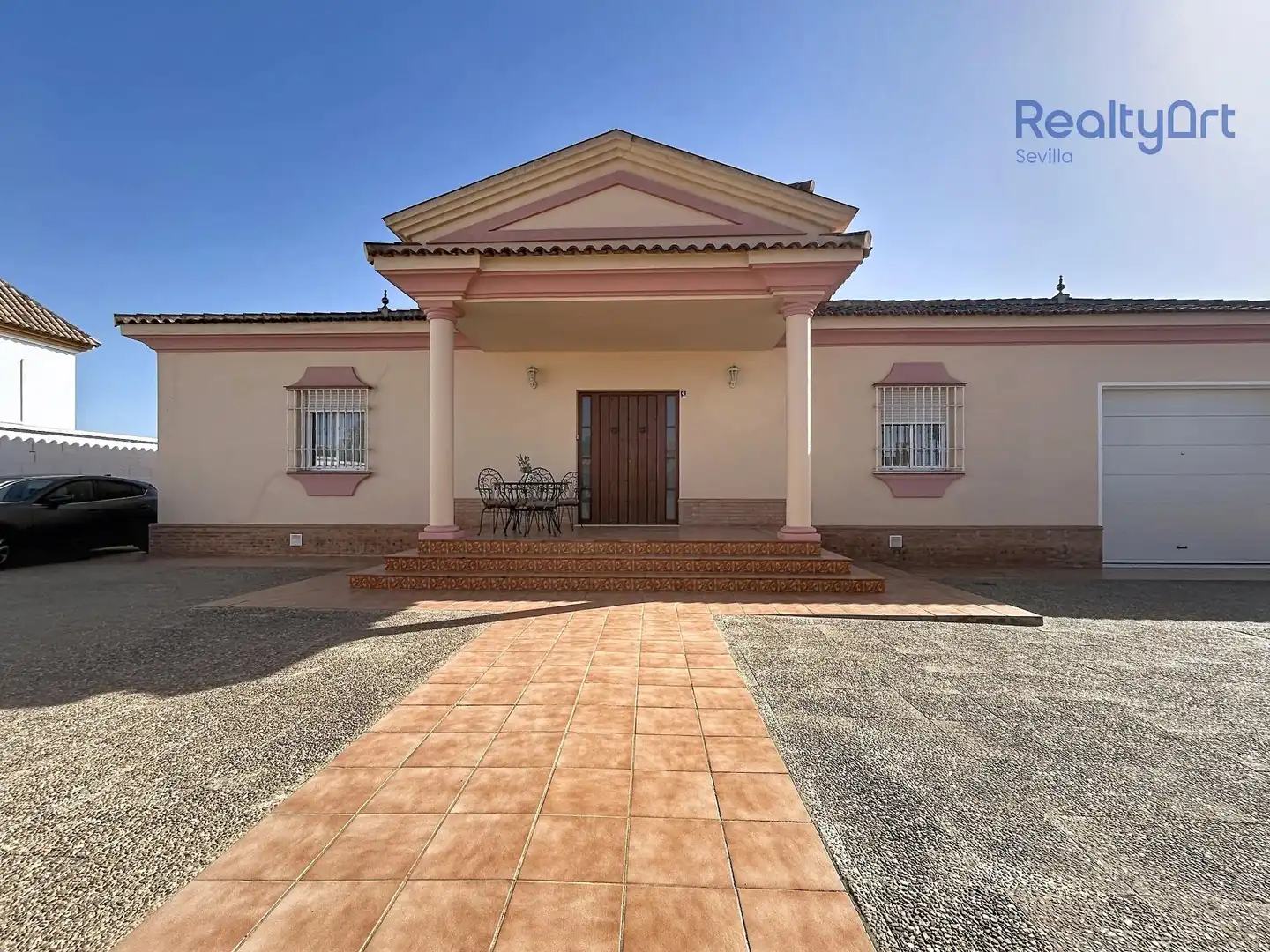 Exterior view of Houses for sale in Tomares  with Air Conditioner, Heating and Private garden