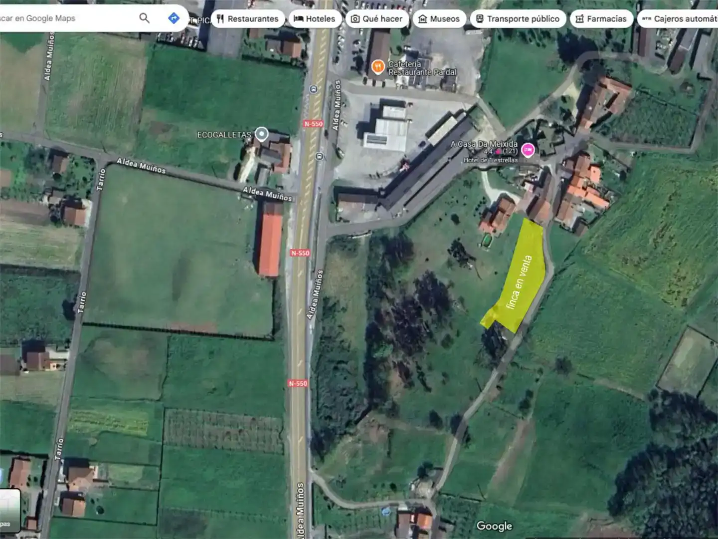 Residencial en venda en Padrón
