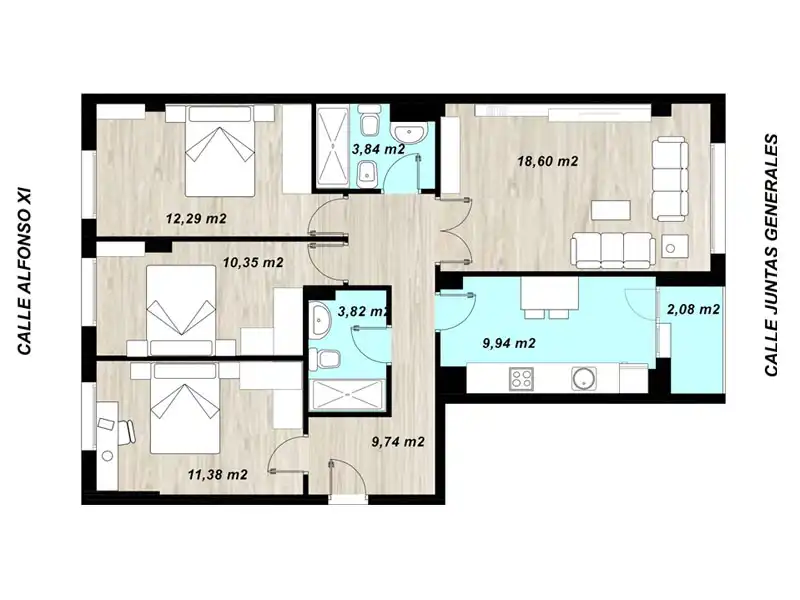 Flat for sale in Vitoria - Gasteiz  with Heating, Terrace and Storage room
