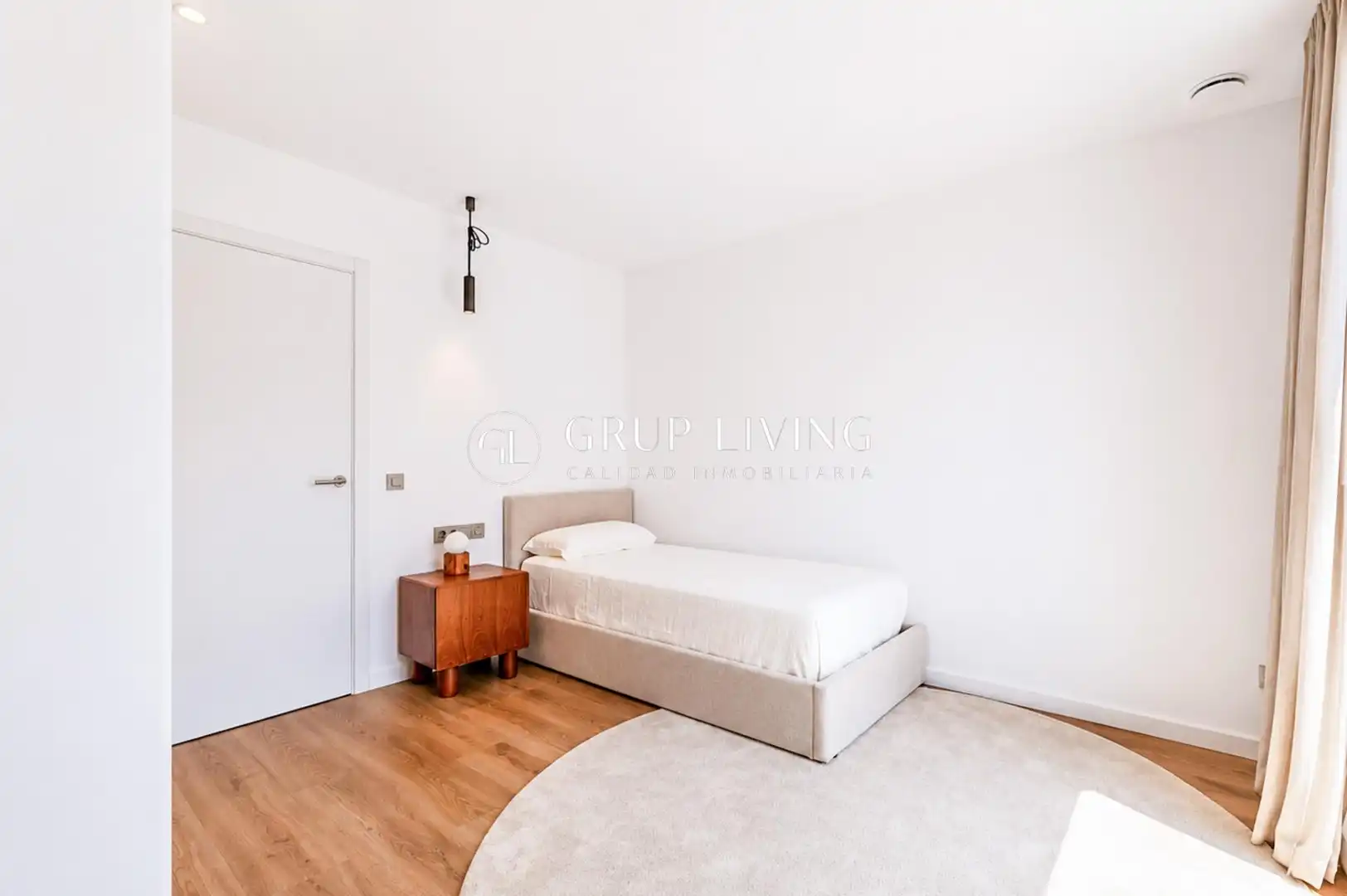 Schlafzimmer von Haus oder Chalet zur Miete in Sitges mit Klimaanlage, Heizung und Privatgarten