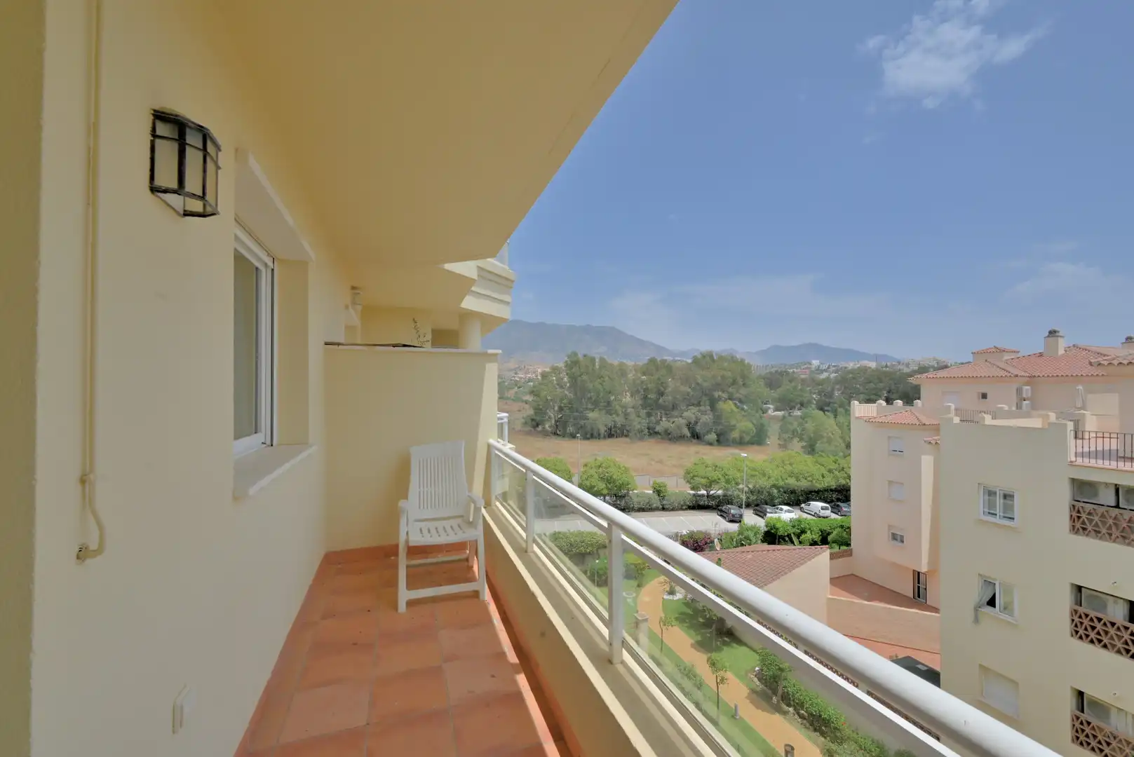 Schlafzimmer von Wohnungen zum Verkauf in Mijas mit Klimaanlage, Terrasse und Möbliert