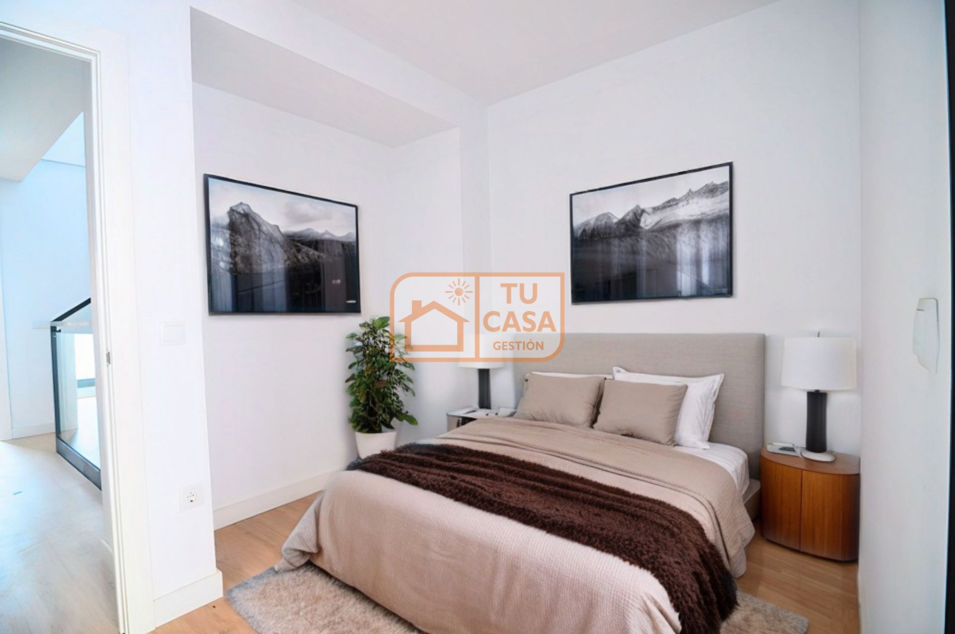 Bedroom of Single-family semi-detached for sale in Cáceres Capital  with Air Conditioner, Heating and Private garden
