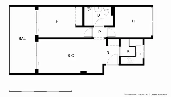 Apartamento en venta en Dénia con Piscina