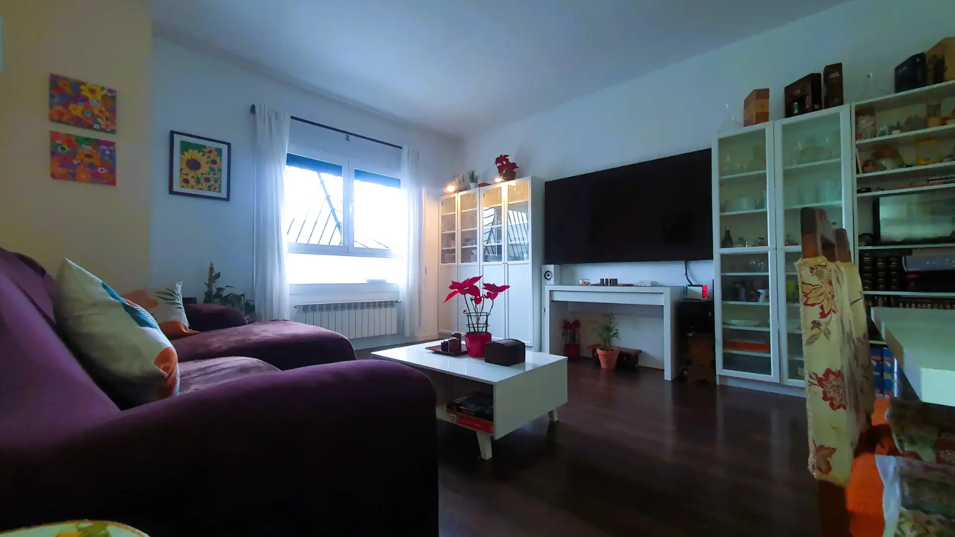 Sala de estar de Piso en venta en Madrid con Aire acondicionado, Calefacción y Jardín privado