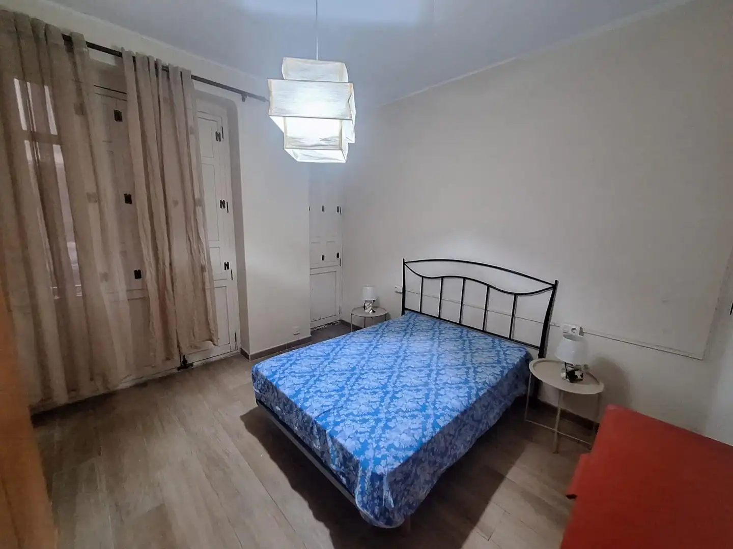 Bedroom of Flat for rent in Valencia  with Air Conditioner, Heating and Parquet flooring