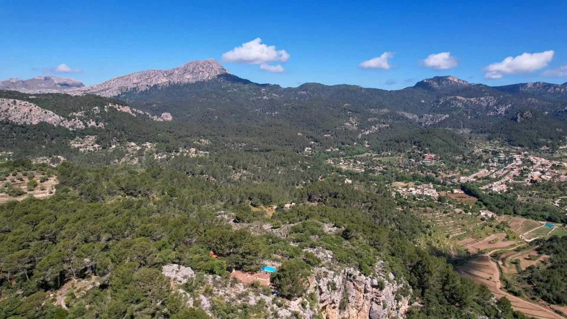 Exterior view of Country homes for sale in Puigpunyent  with Heating, Private garden and Terrace