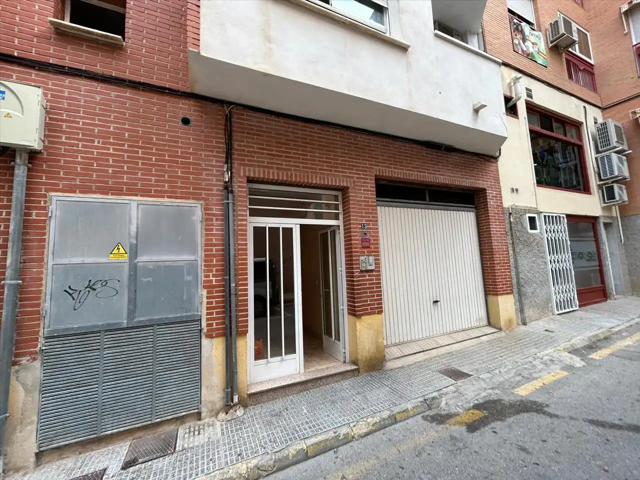 Vista exterior de Piso en venta en Abarán con Balcón