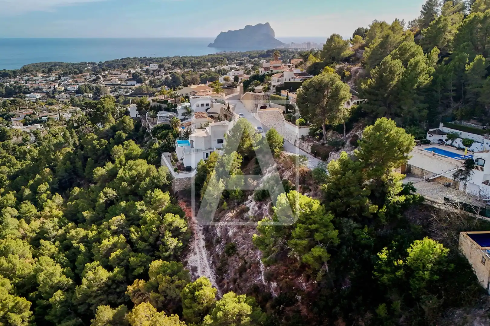 Vista exterior de Residencial en venta en Benissa