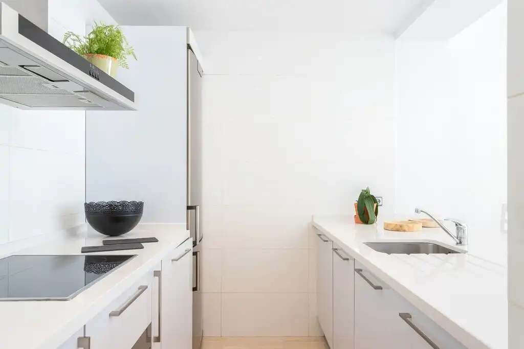 Cuina de Dúplex en venda en Benalmádena amb Aire condicionat, Terrassa i Moblat
