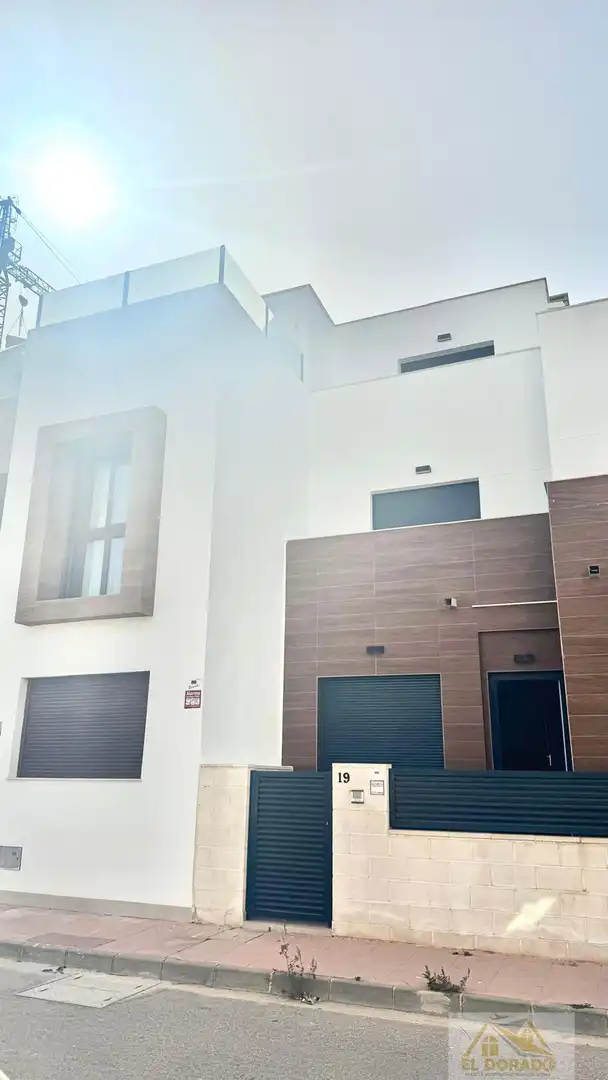 Exterior view of Houses for sale in San Javier  with Air Conditioner, Heating and Terrace