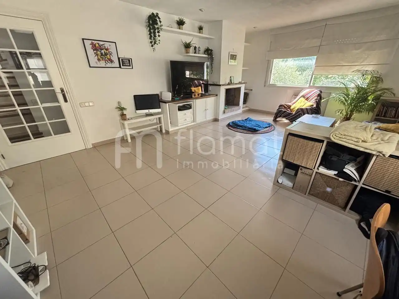 Sala de estar de Casa o chalet en venta en El Masnou con Aire acondicionado, Calefacción y Jardín privado