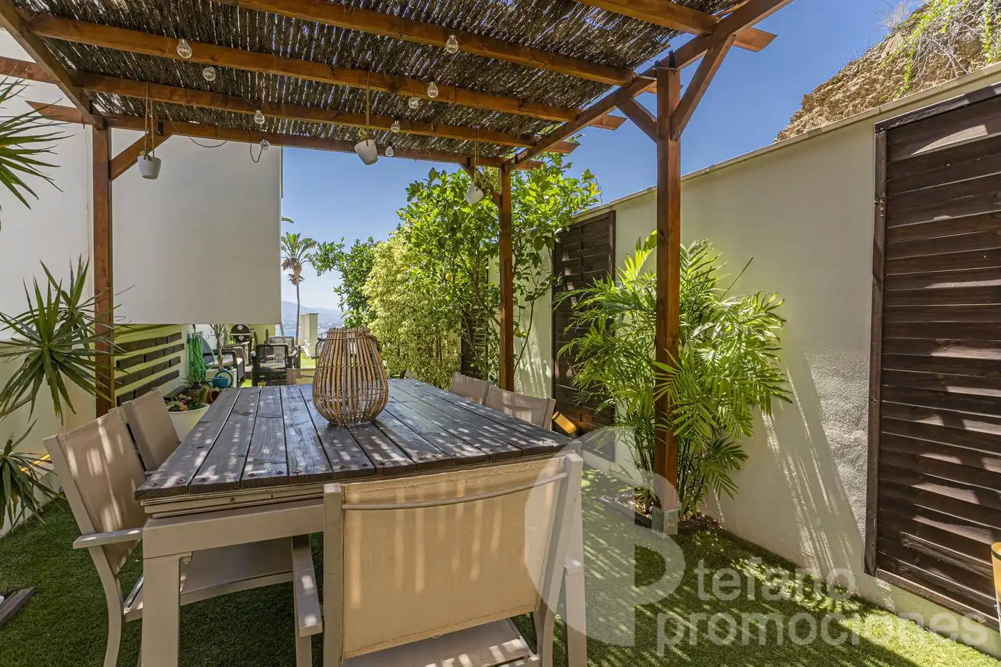 Terraza de Casa adosada en venta en Málaga con Aire acondicionado, Jardín privado y Terraza