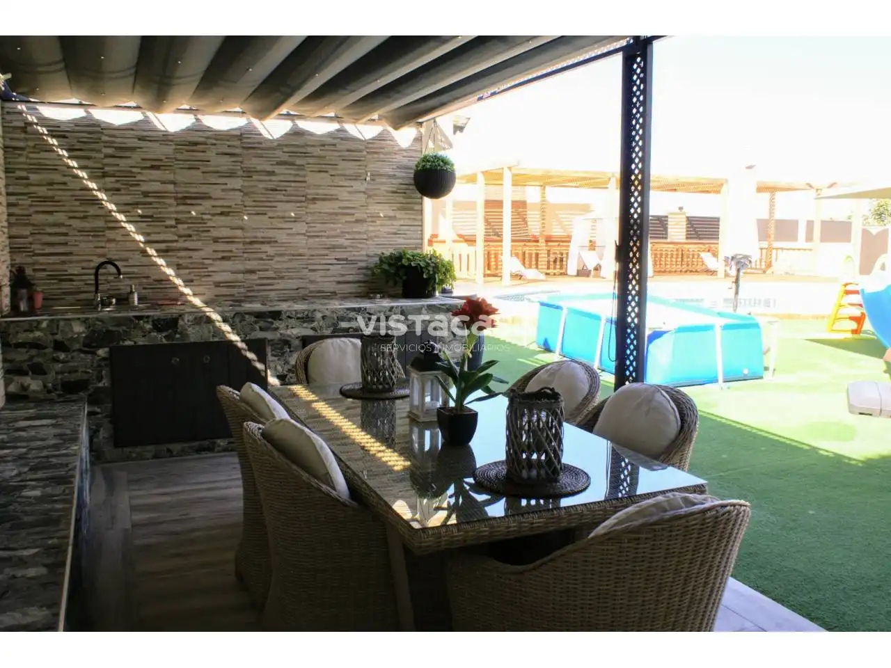 Terraza de Casa o chalet en venta en Carmona con Aire acondicionado, Calefacción y Jardín privado