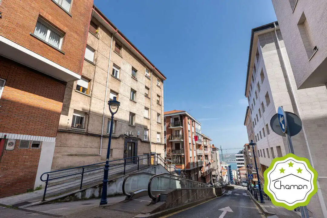 Vista exterior de Piso en venta en Portugalete