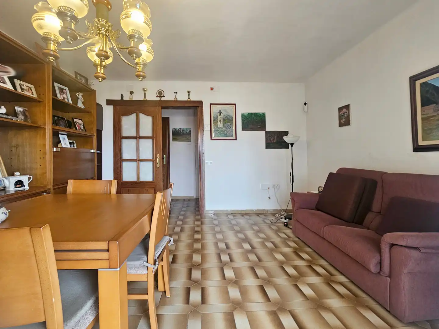 Living room of Flat for sale in Sabadell  with Heating, Oven and Balcony
