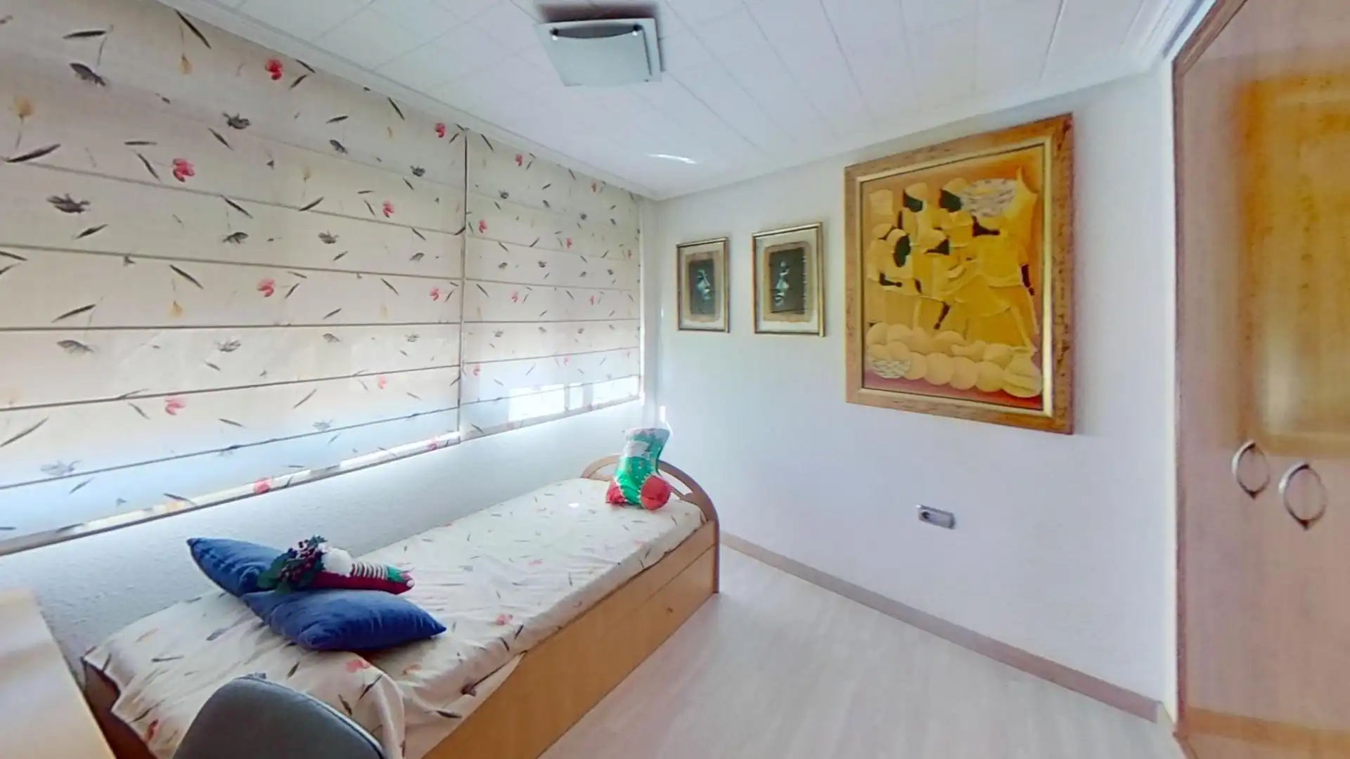 Schlafzimmer von Wohnung zum Verkauf in Alicante / Alacant mit Klimaanlage und Parkett