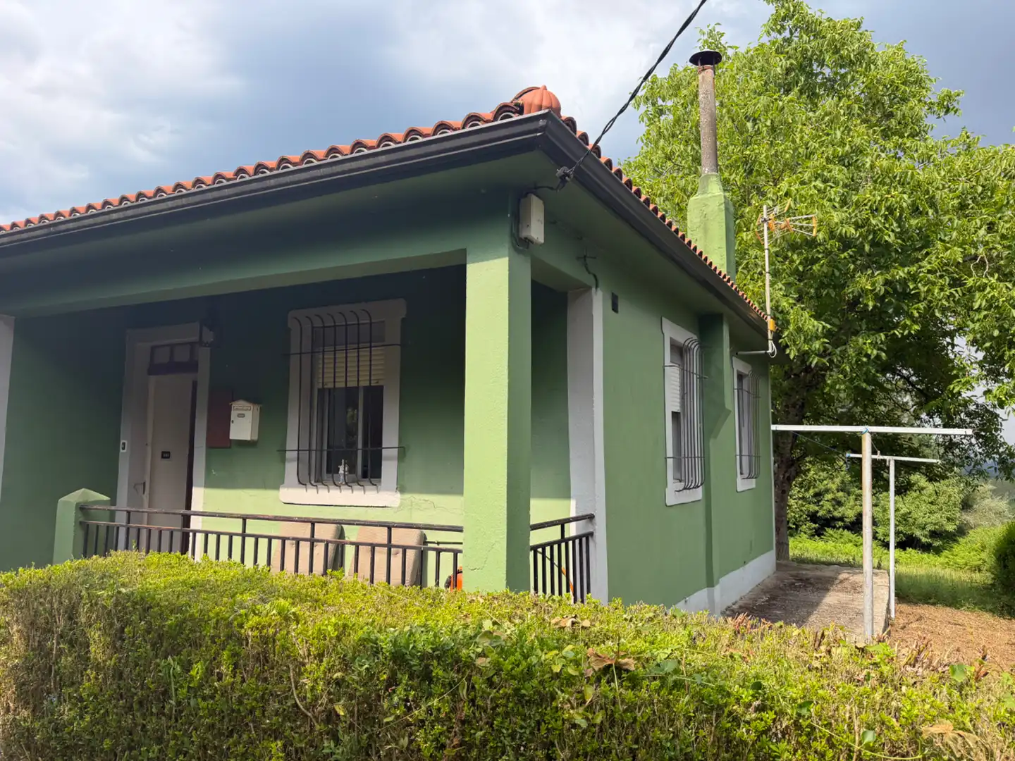 Vista exterior de Casa o chalet en venta en Monterroso con Jardín privado y Amueblado