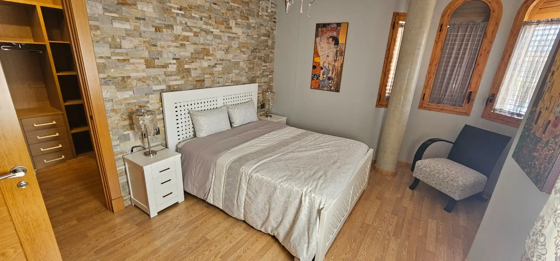 Habitación de Casa o chalet de alquiler en Maracena con Aire acondicionado, Terraza y Amueblado