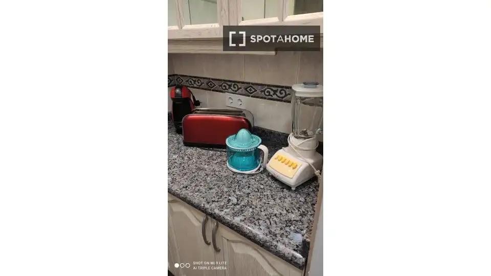 Cocina de Piso de alquiler en Madrid con Aire acondicionado, Calefacción y Amueblado