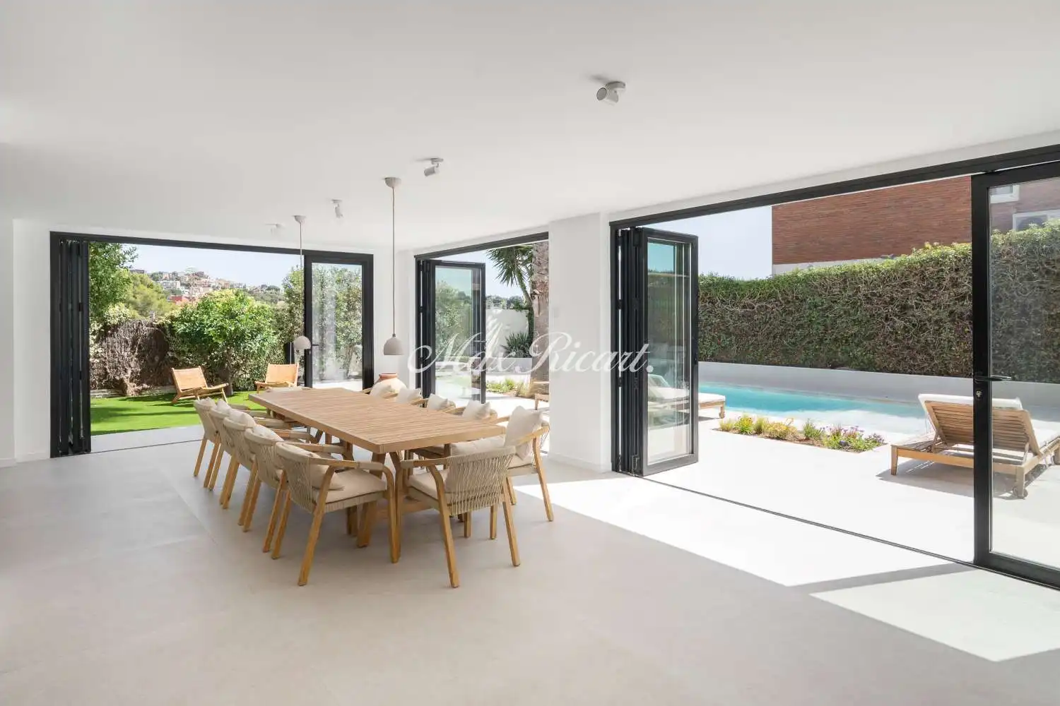Dining room of Houses for rent in Sant Just Desvern  with Air Conditioner, Heating and Terrace