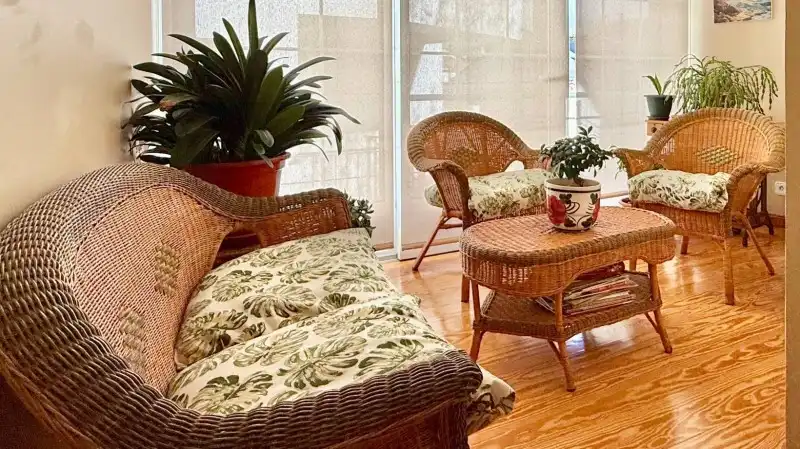 Living room of Houses for sale in El Espinar  with Heating, Private garden and Terrace