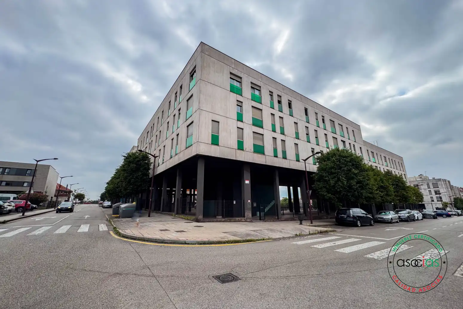 Exterior view of Flat for sale in Gijón   with Heating, Parquet flooring and Storage room
