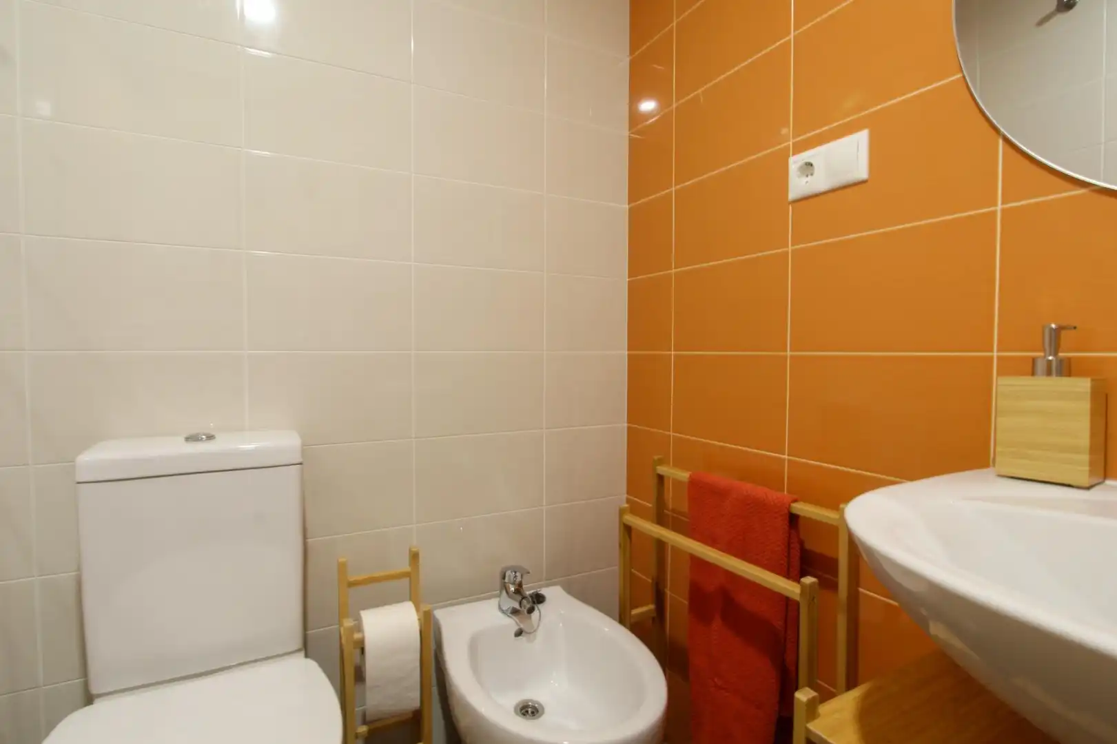 Bathroom of Flat for rent in Moncofa  with Air Conditioner, Heating and Balcony