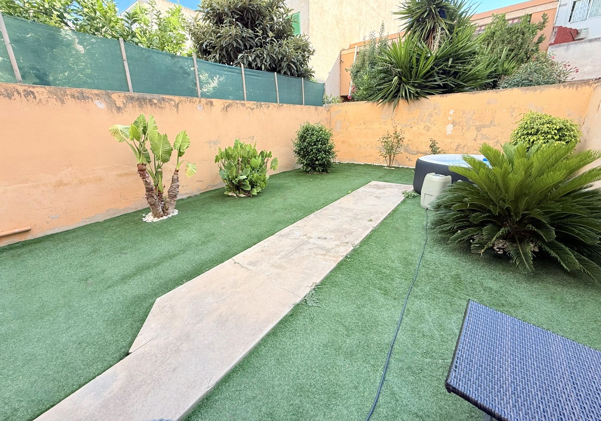 Jardí de Planta baixa en venda en  Palma de Mallorca amb Jardí privat, Terrassa i Moblat