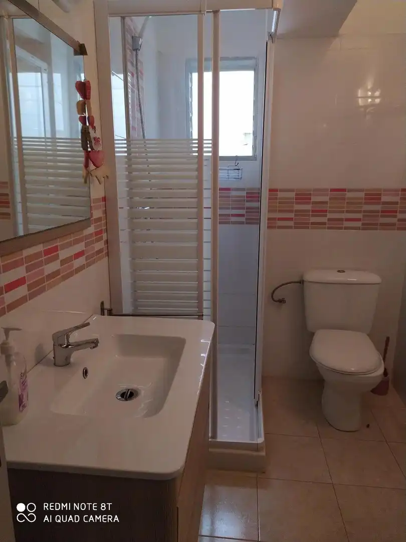 Baño de Apartamento de alquiler en Cartagena con Calefacción y Terraza