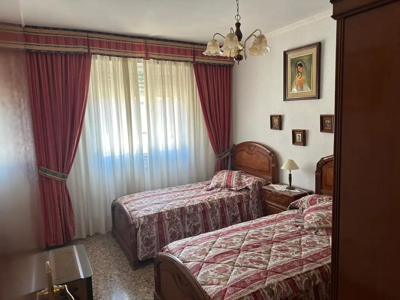 Schlafzimmer von Wohnung zum Verkauf in Alhama de Aragón mit Heizung, Abstellraum und Balkon