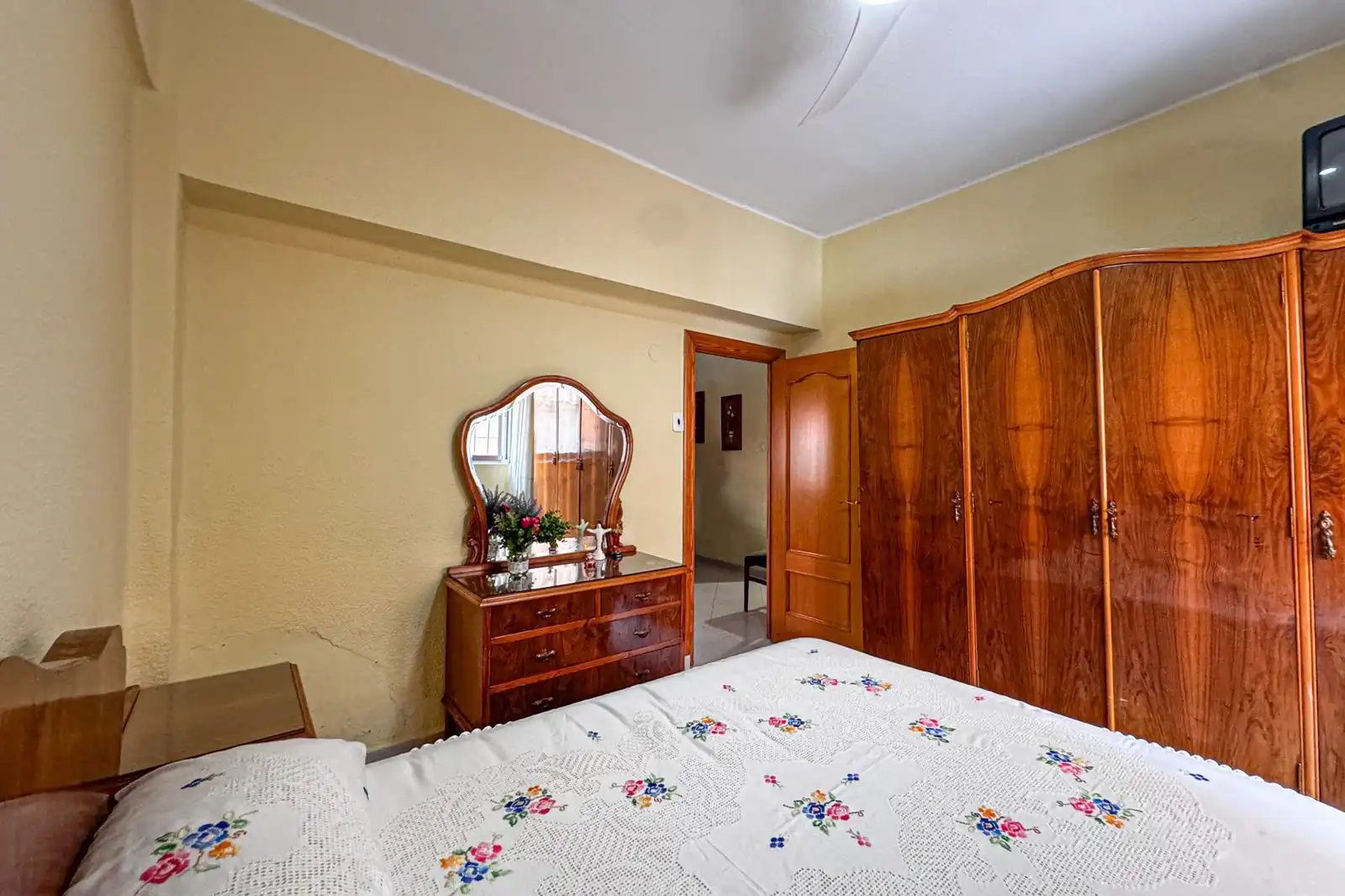 Bedroom of Flat for sale in Almería  with Air Conditioner, Heating and Terrace