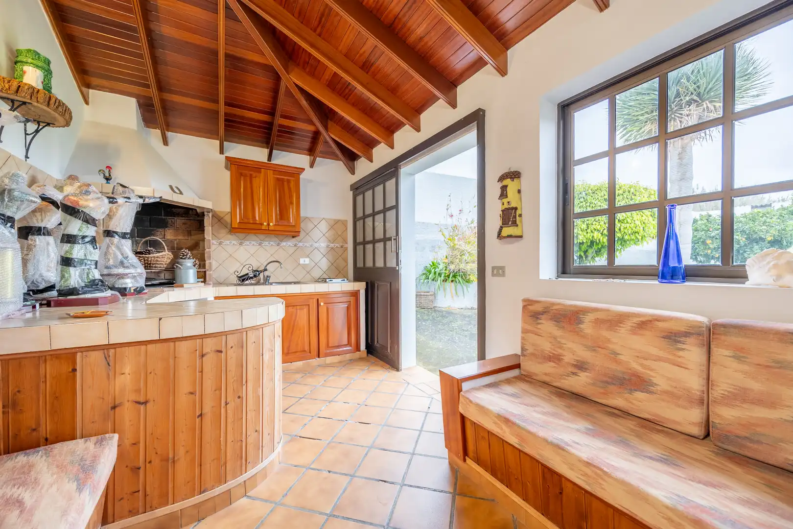 Cocina de Casa o chalet en venta en Arucas con Calefacción, Jardín privado y Terraza