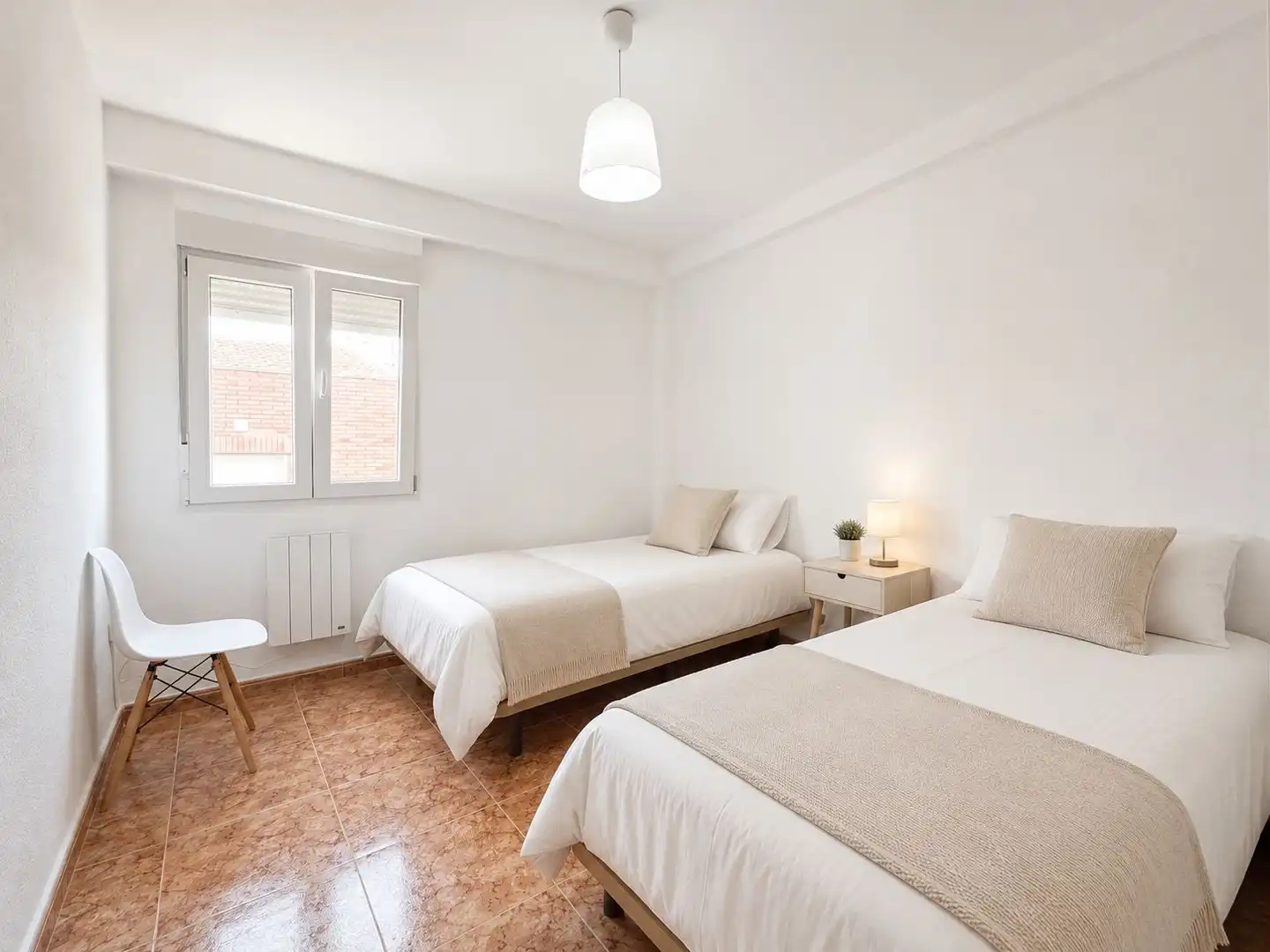 Bedroom of Flat for rent in Puertollano  with Air Conditioner, Heating and Furnished