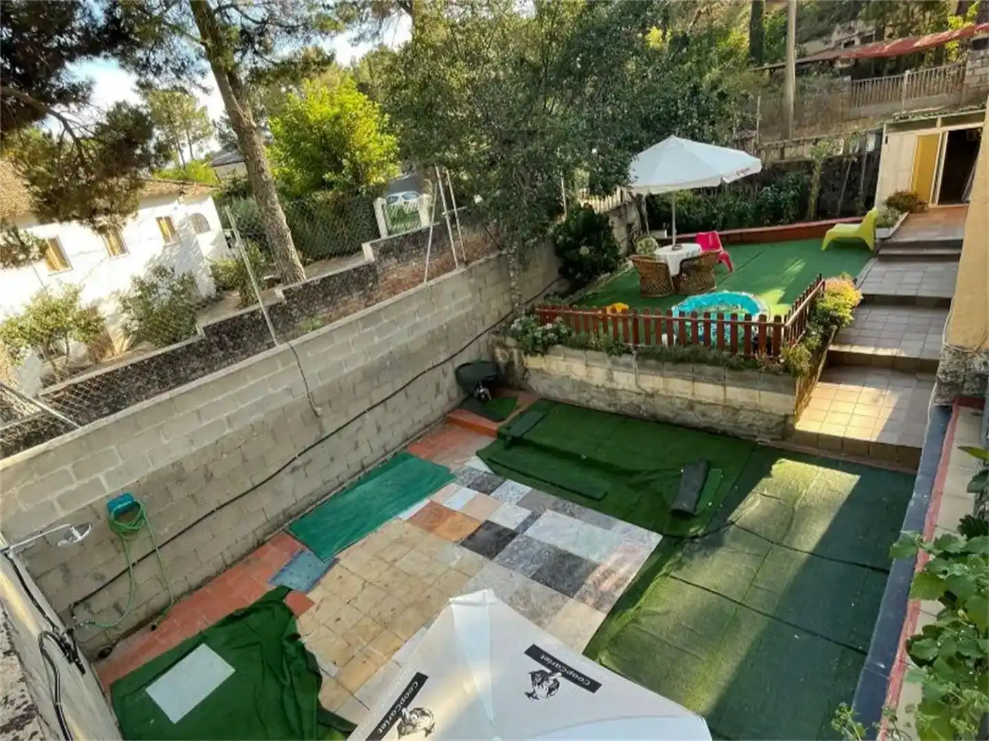 Terrassa de Pis en venda en Las Navas del Marqués  amb Jardí privat i Moblat